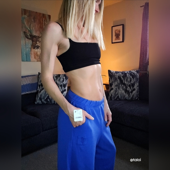 NWT FP Movement Warm Down Pant in Electric Cobalt Size XS - Picture 9 of 17